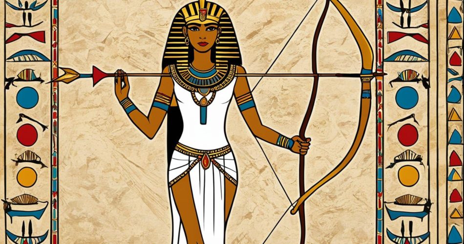 altägyptische Göttin Neith in der Kunst