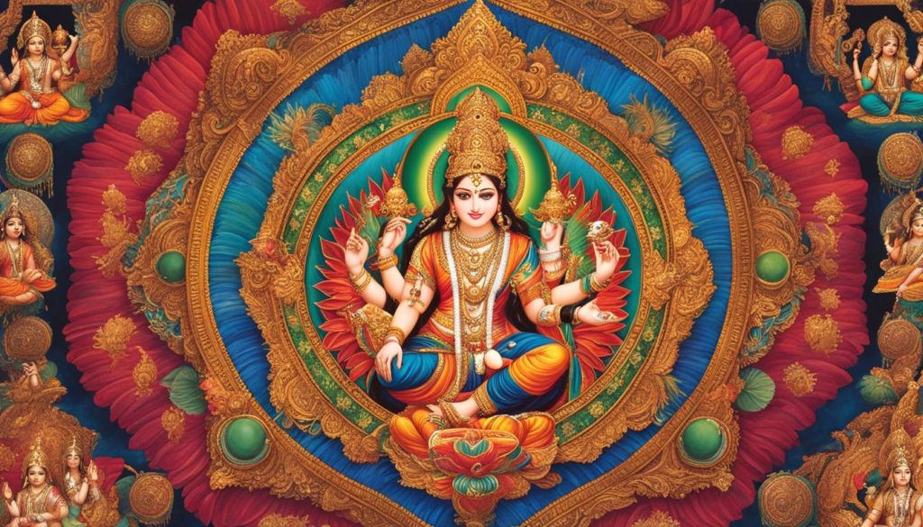 hinduistische Gottheiten und Reichtum