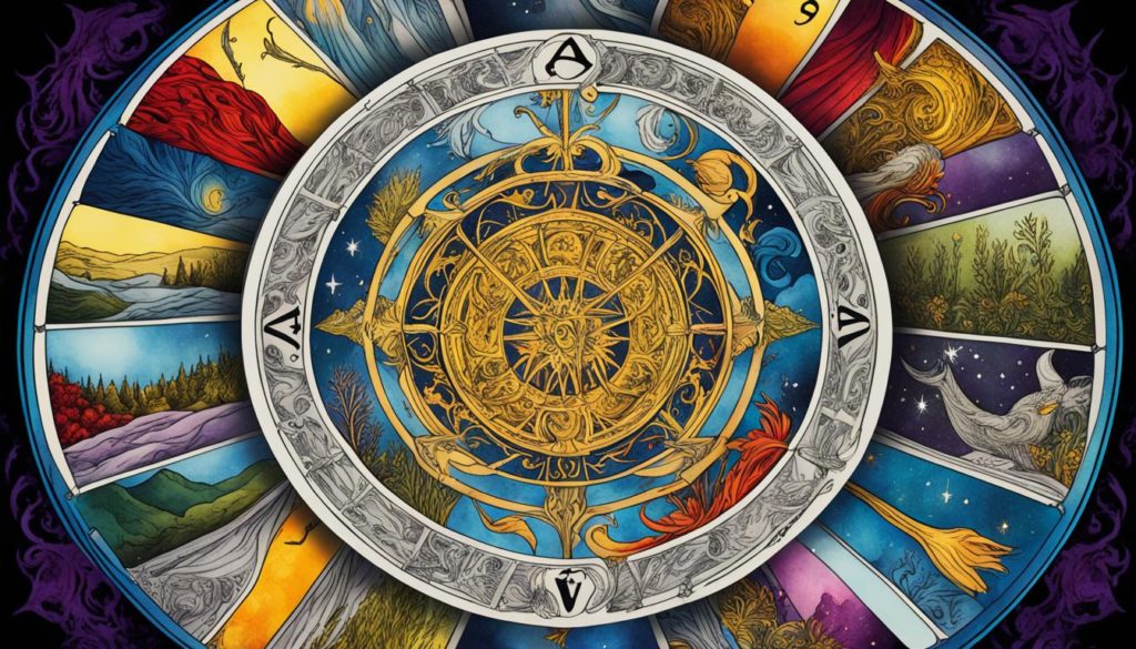 Auswahl von Tarotkarten Sets für Rituale