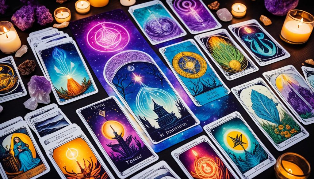 Tarotkarten und Zaubersprüche für Zukunftsdeutung