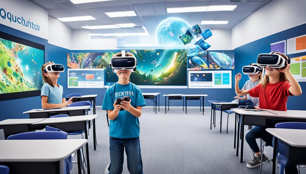 Virtual Reality Anwendung im Klassenzimmer