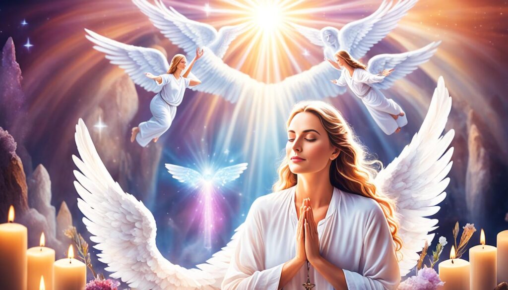 Spirituelle Praktiken mit Engeln für den Seelenschutz