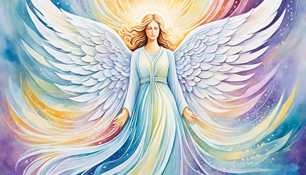 Spirituelle Verbundenheit zwischen Engeln und Intuition