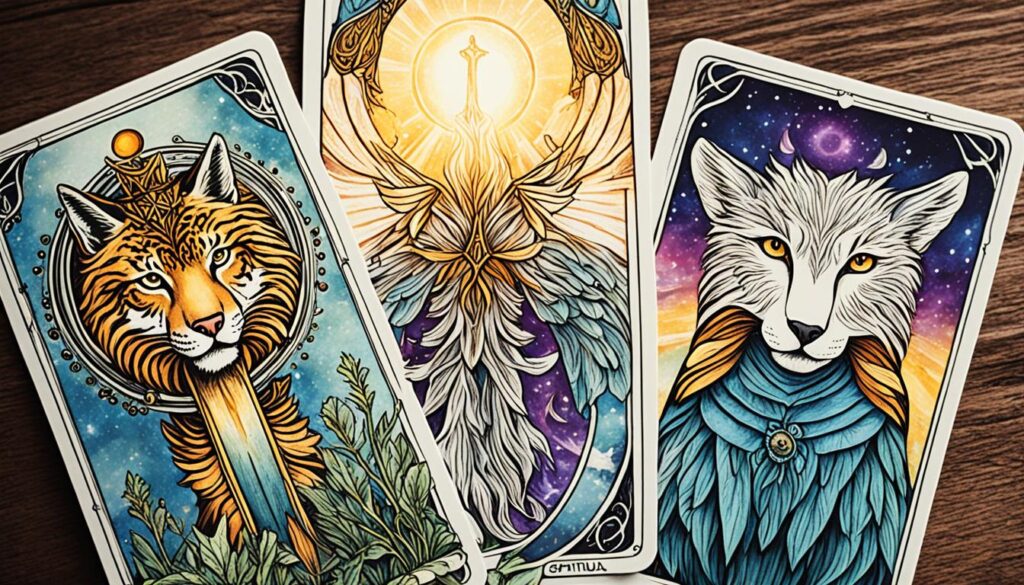 Verbindung von Tarot und Krafttier