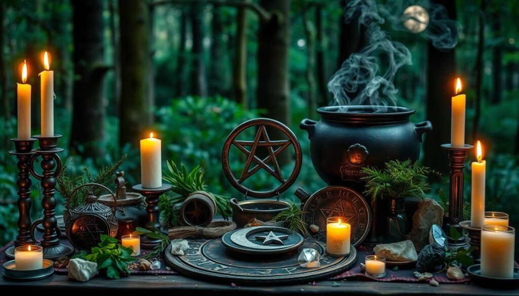 Wicca magische Symbole